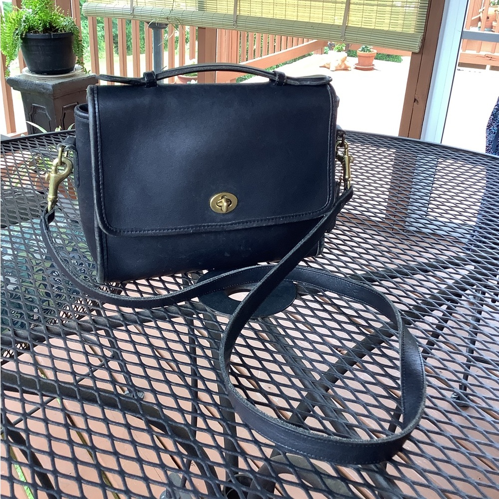 Vintage Coach Court Bag